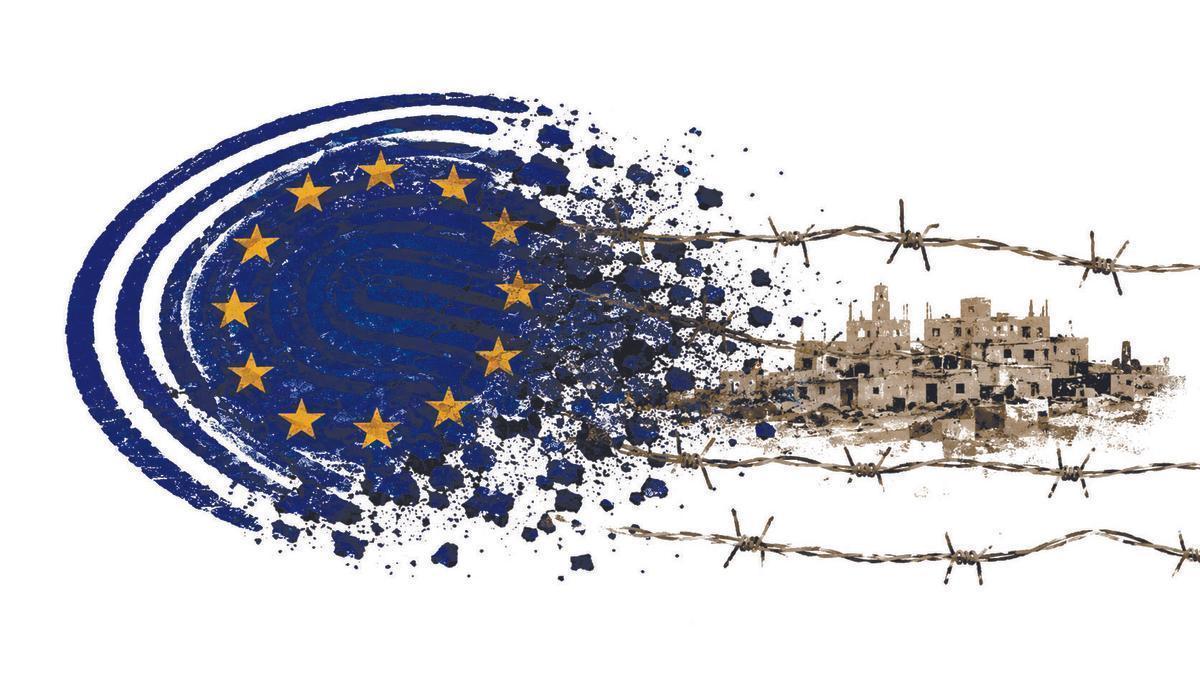 Ilustración: La UE se juega su propia credibilidad en Palestina