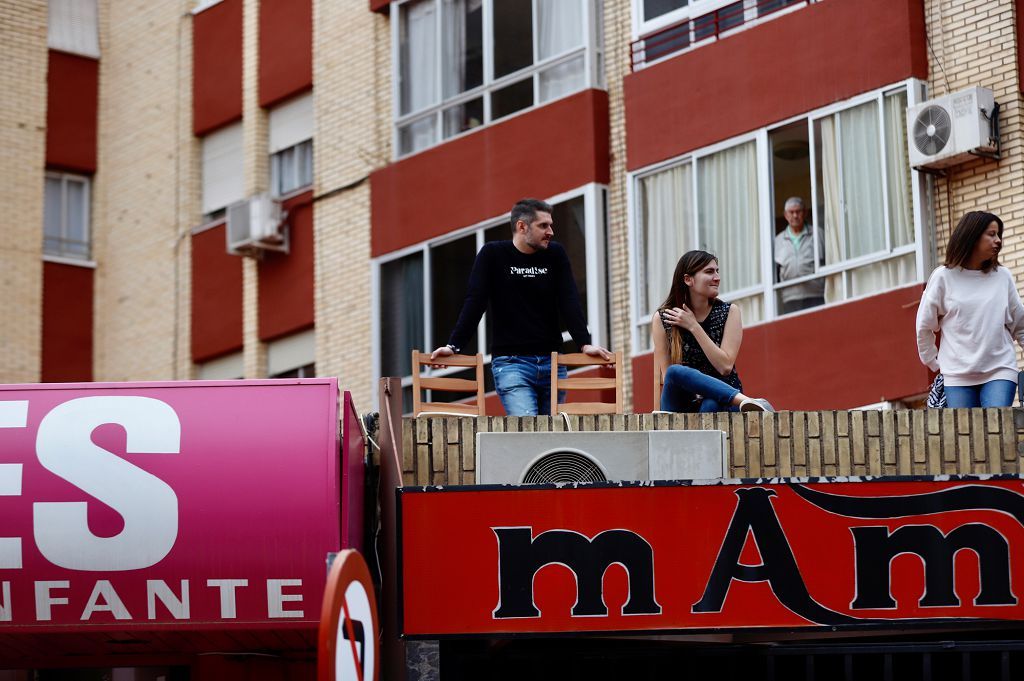 El desfile del Entierro de la Sardina y la quema, en imágenes