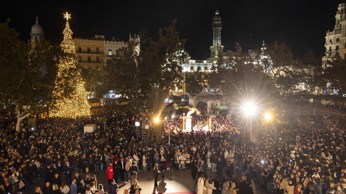 La inauguración de la Navidad el pasado año se retrasó al 1 de diciembre