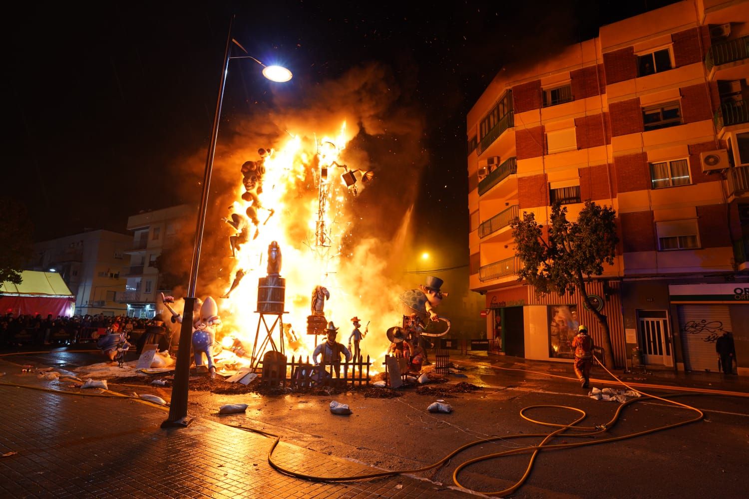 Sagunt se despide de las Fallas 2022.