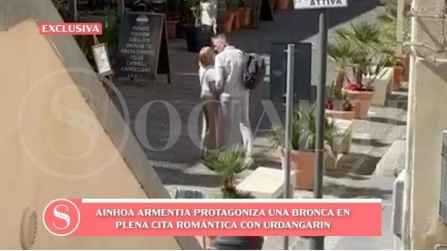 Iñaki Urdangarin y su novia protagonizan una acalorada pelea en plena calle: "¿Qué pasa, ya nos habéis pillado? No grabéis más, fuera de aquí, dejadnos en paz"
