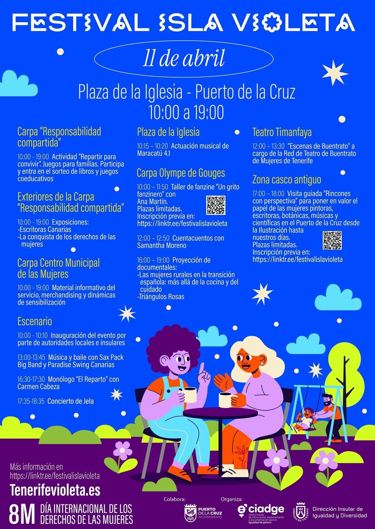 Cartel Festival Isla Violeta