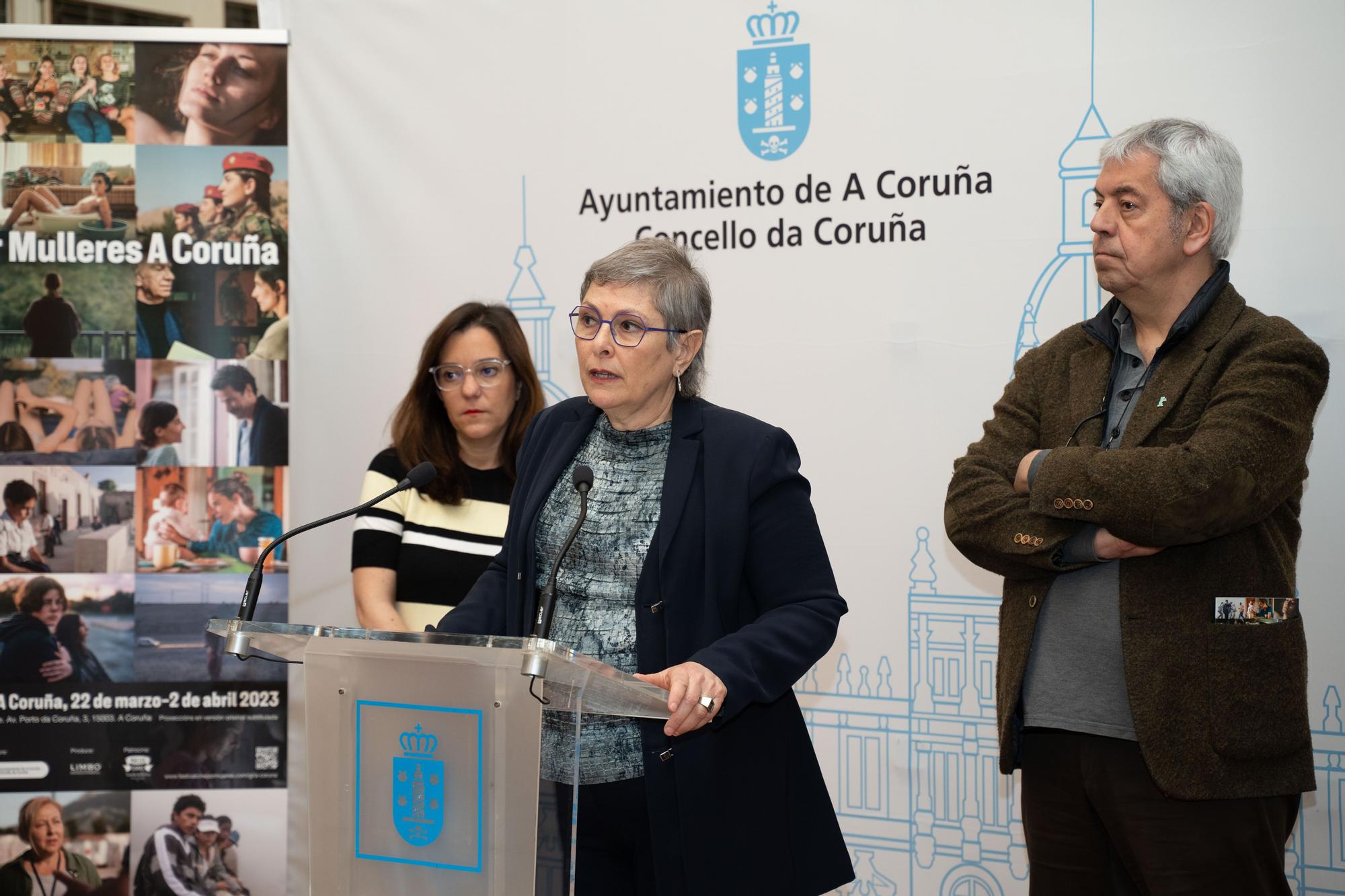 Presentación de la I Mostra de Cinema por Mulleres A Coruña