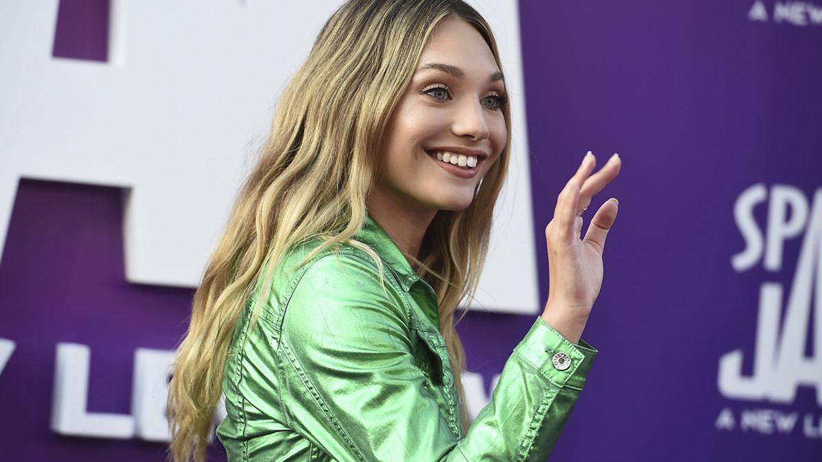 Maddie Ziegler en la premiere de la película 'Space Jam', en 2021