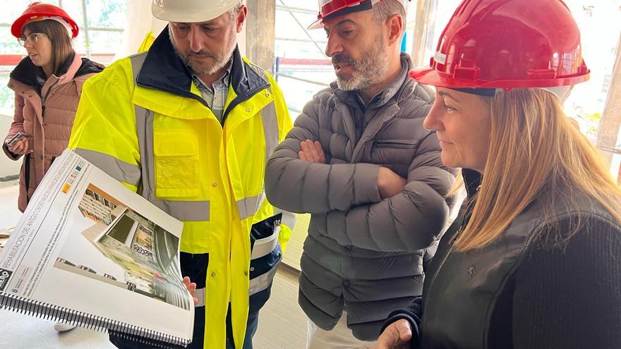 Así avanza la obra de la escuela de 0 a 3 de Pola de Siero