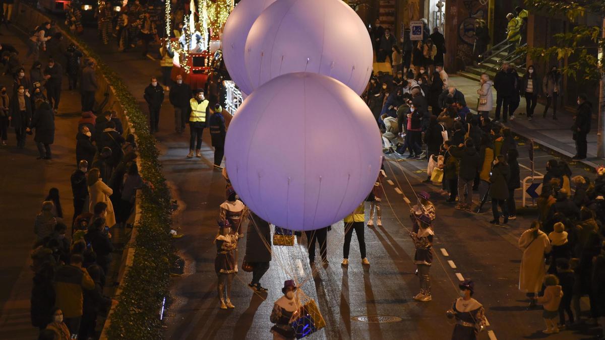 Cabalgata de Reyes en A Coruña, 2022