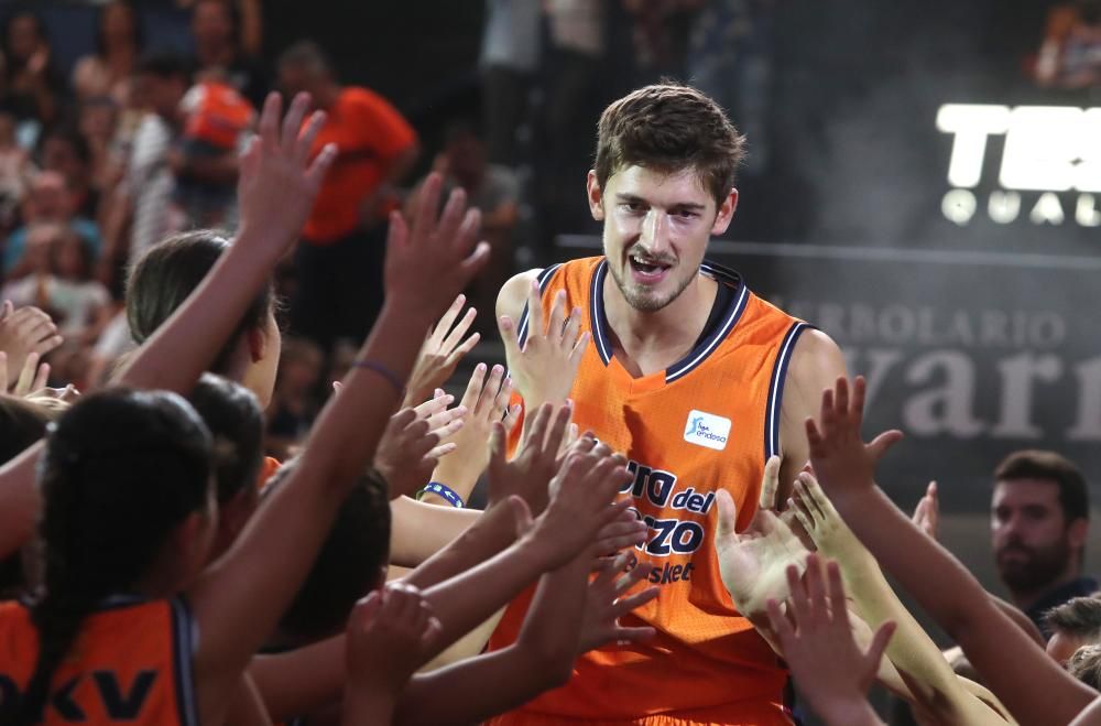 Así fue la presentación del Valencia Basket