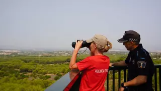 Paterna vigila La Vallesa las 24 horas al día ante el riesgo extremo de incendios