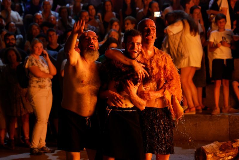 Noche mágica en un caluroso San Xoán en Galicia