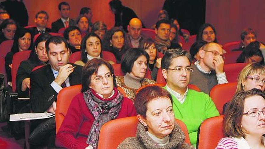 Asistentes a las jornadas sobre calidad y conciliación en el Parque Tecnológico.