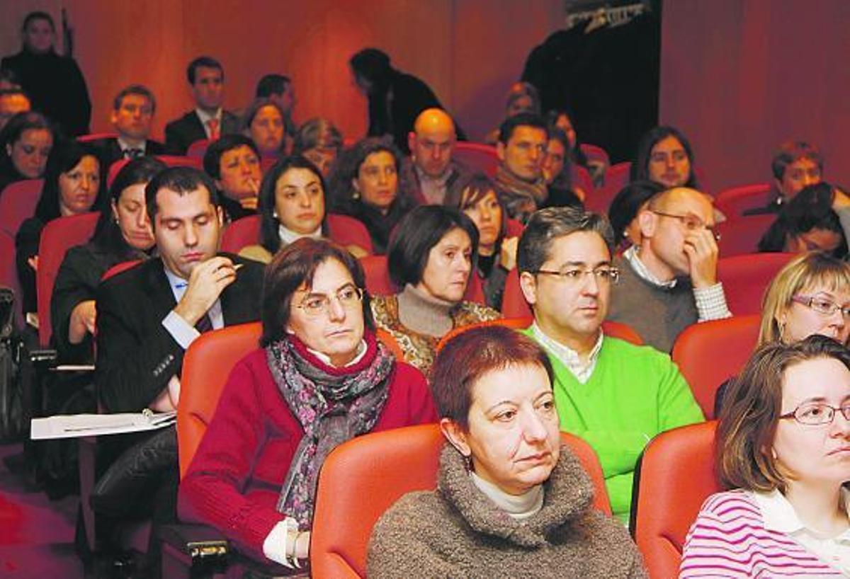 Asistentes a las jornadas sobre calidad y conciliación en el Parque Tecnológico.