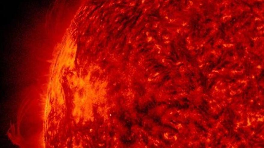 Foto del Sol captada por el Observatorio de Dinámica Solar.