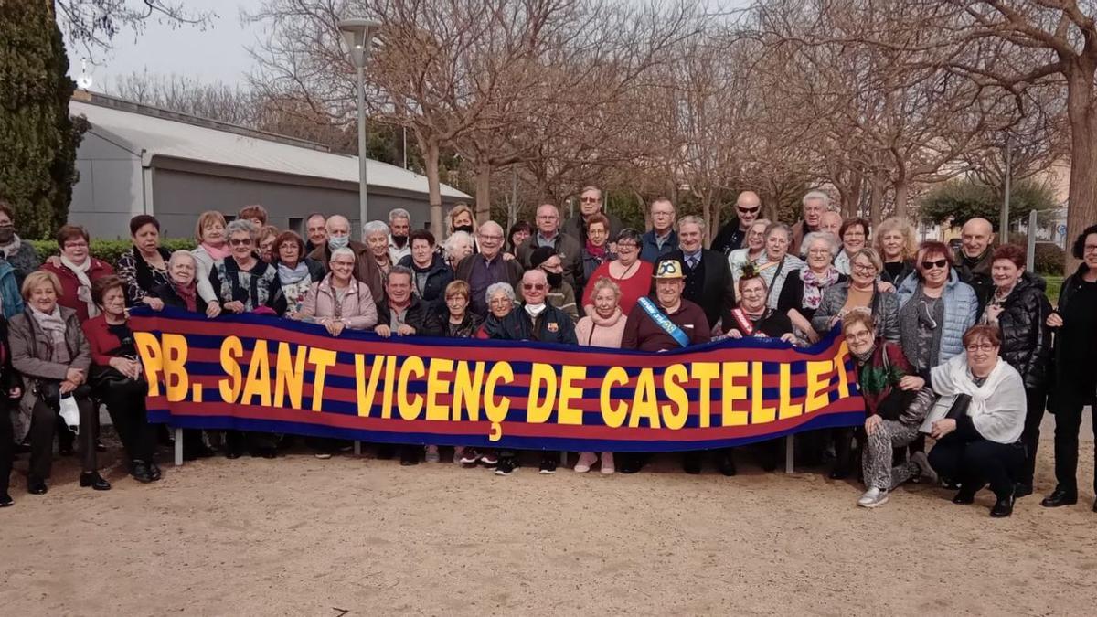 Tradicional sardinada dels simpatitzants de la Penya Blaugrana de Sant Vicenç de Castellet | ARXIU PARTICULAR