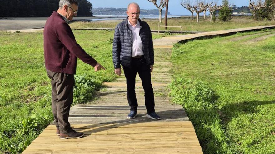 Miño renueva la pasarela de la Alameda | LOC