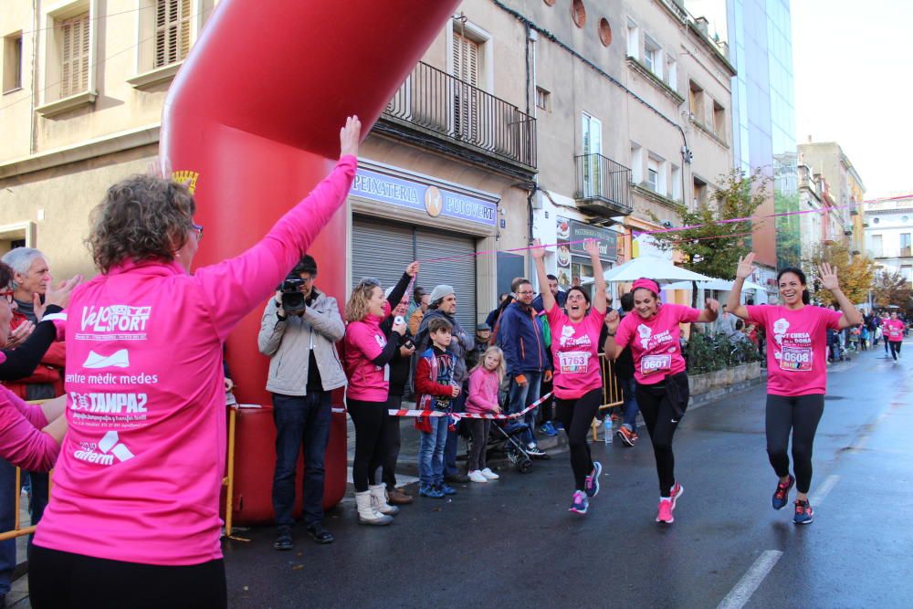 FOTOS de l''arribada de la Cursa de la Dona