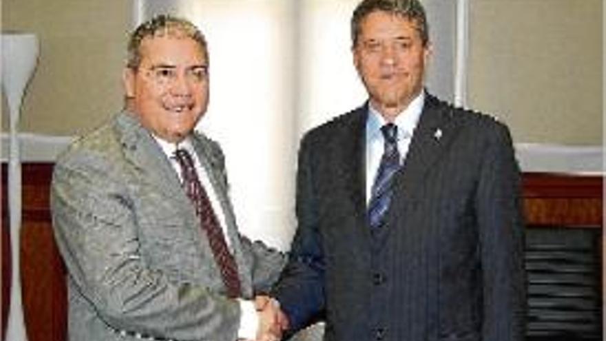 Canudas (dreta) va superar Julián (esquerra) en les eleccions del 2011