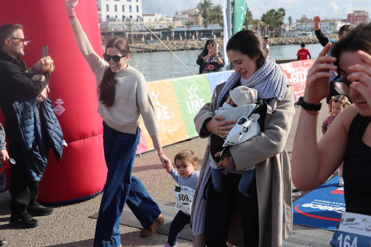 También se realizaron carreras para los más pequeños