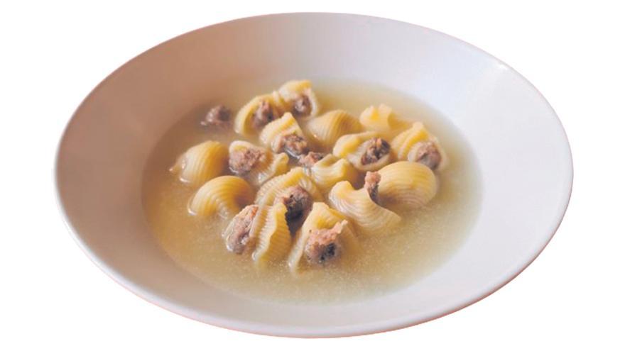 Las recetas de cocina de Antoni Tugores: Sopa farcida de nadal