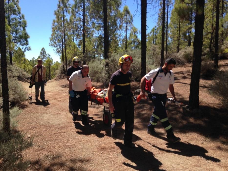 Rescate en el Roque Nublo