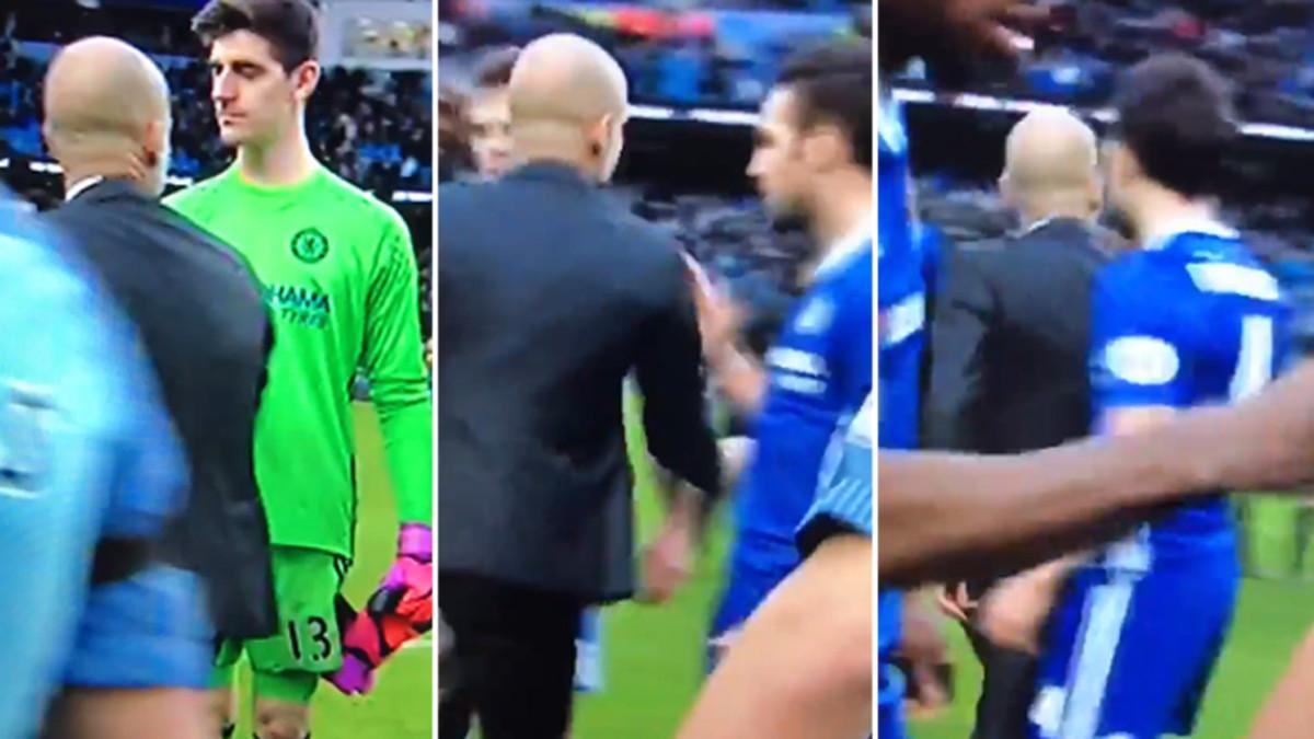 Cesc se quedó sorprendido por la reacción de Guardiola