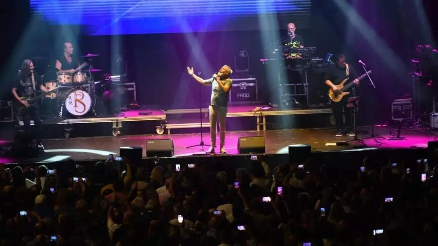 Rafa Sánchez, de La Unión, actuó en las Fiestas del Rosario de la Ciudad Vieja