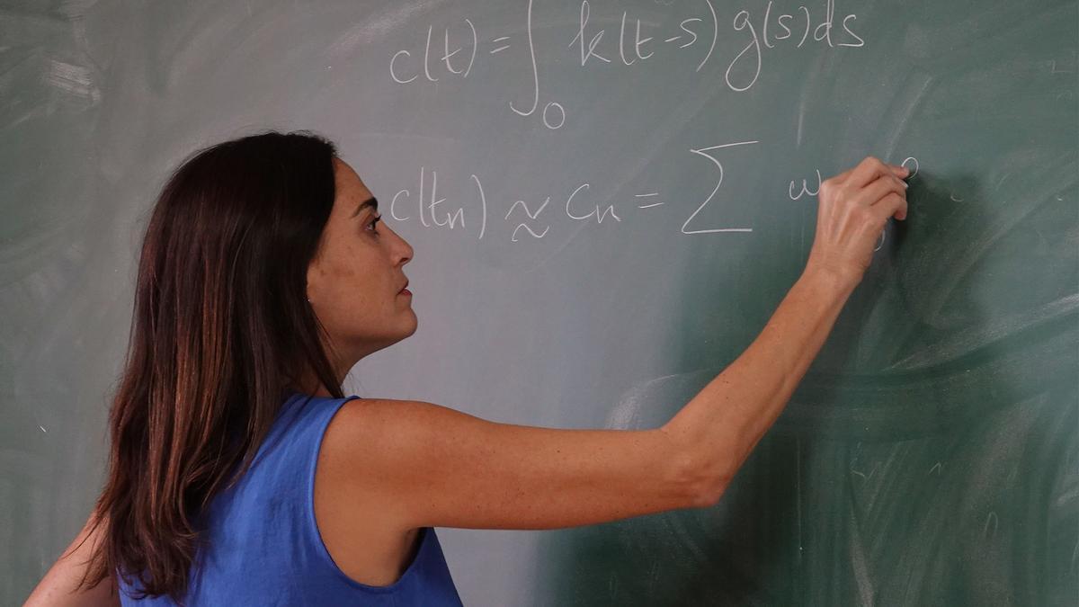 La investigadora de la UMA María López Fernández obtiene una beca 'Leonardo' en el área de matemáticas