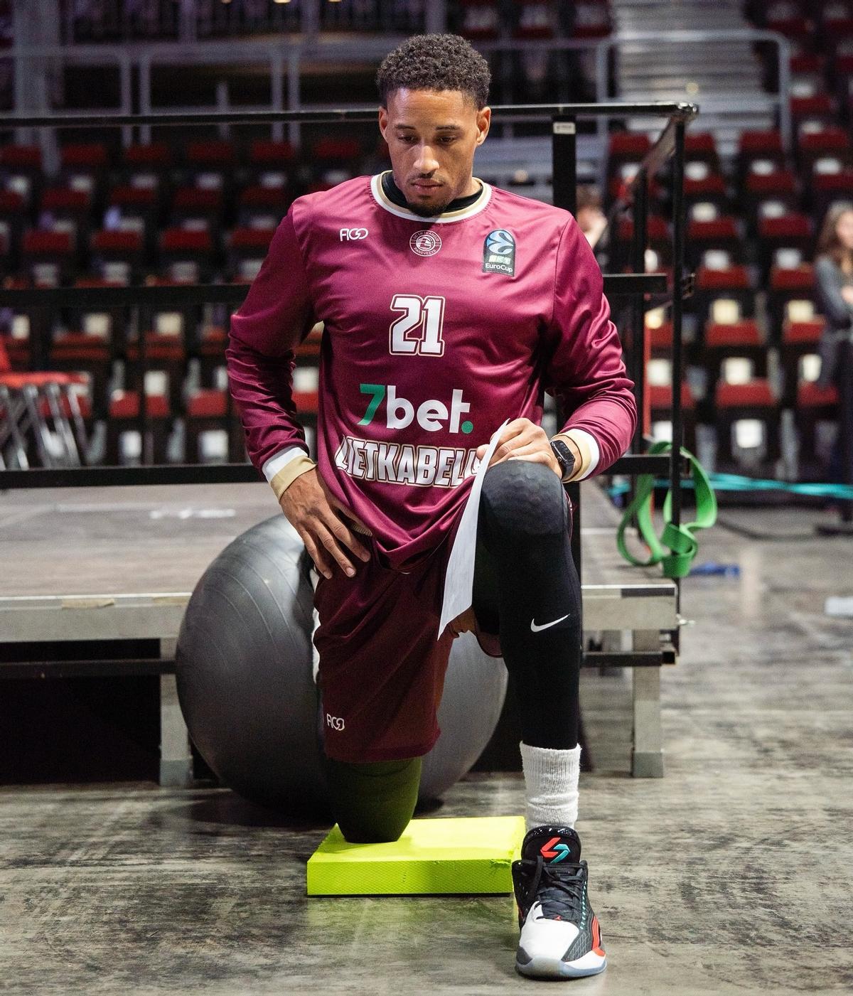 Augustine Rubit, a la espera dellegar al Unicaja procedente del Lietkabelis.