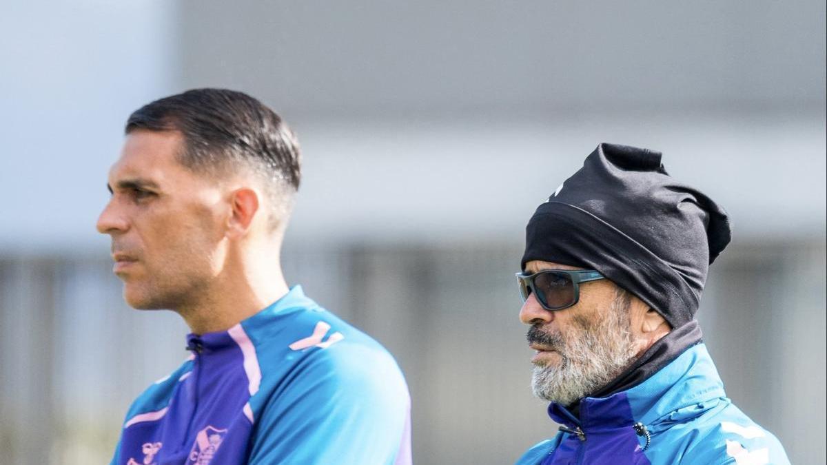 Álvaro Cervera, junto a Roberto Perera.