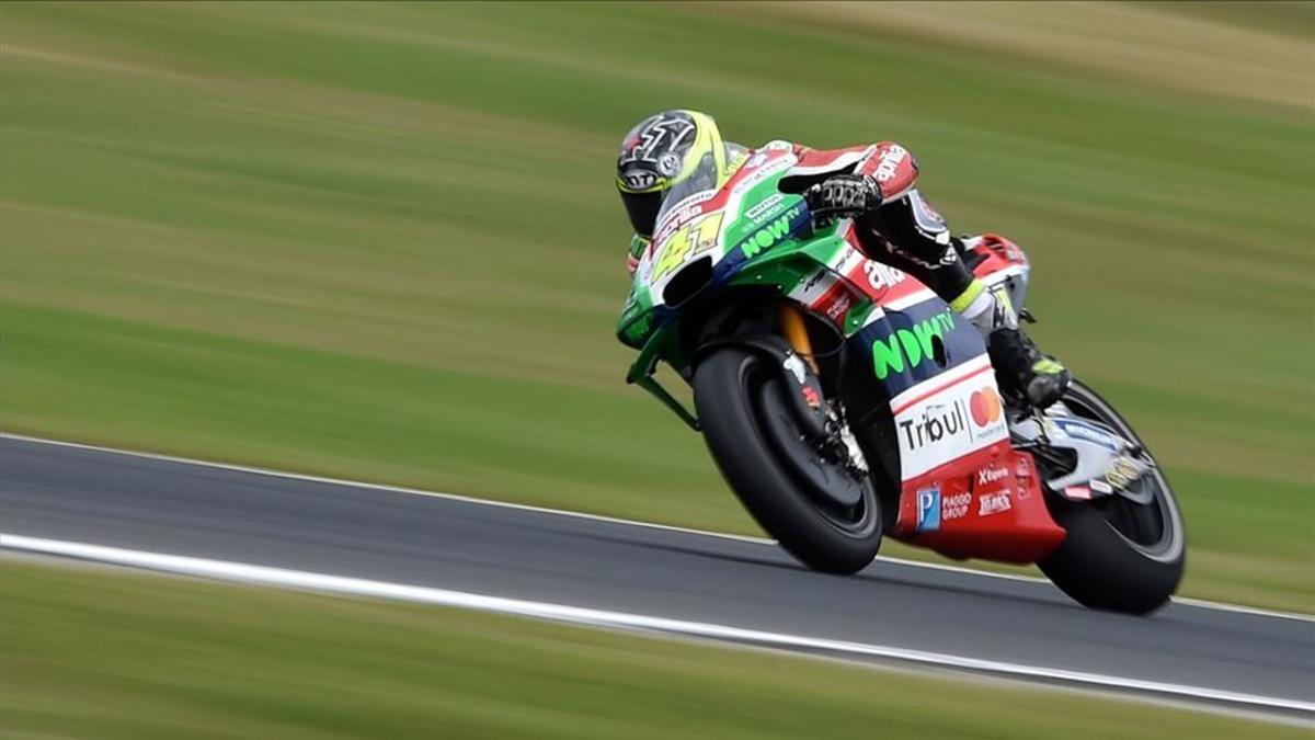 Aleix, con la Aprilia en Phillip Island