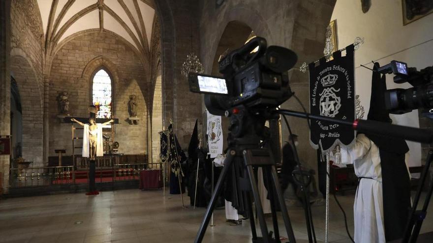 Avilés inicia la difusión nacional de la Semana Santa para apuntalar su importancia turística