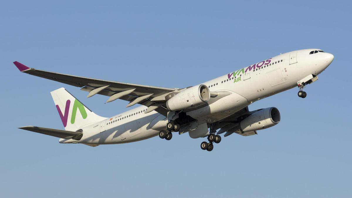 Avión de Wamos Air