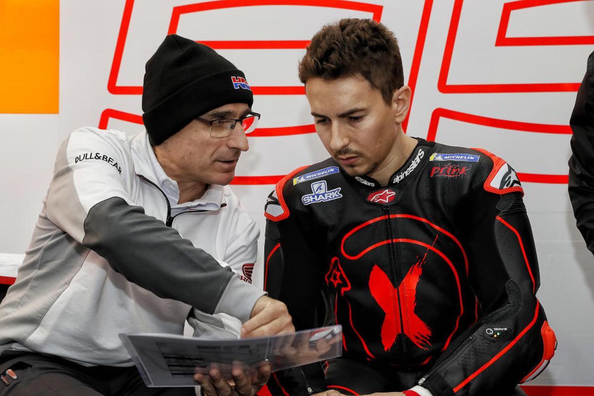 Imágenes inéditas de Lorenzo en Honda Imágenes inéditas de Lorenzo en Honda