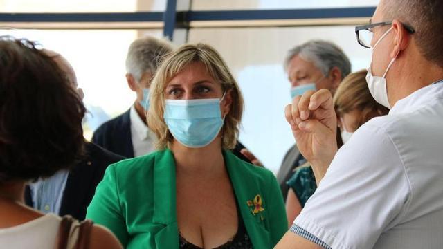 L’exconsellera de Salut, Alba Vergés.