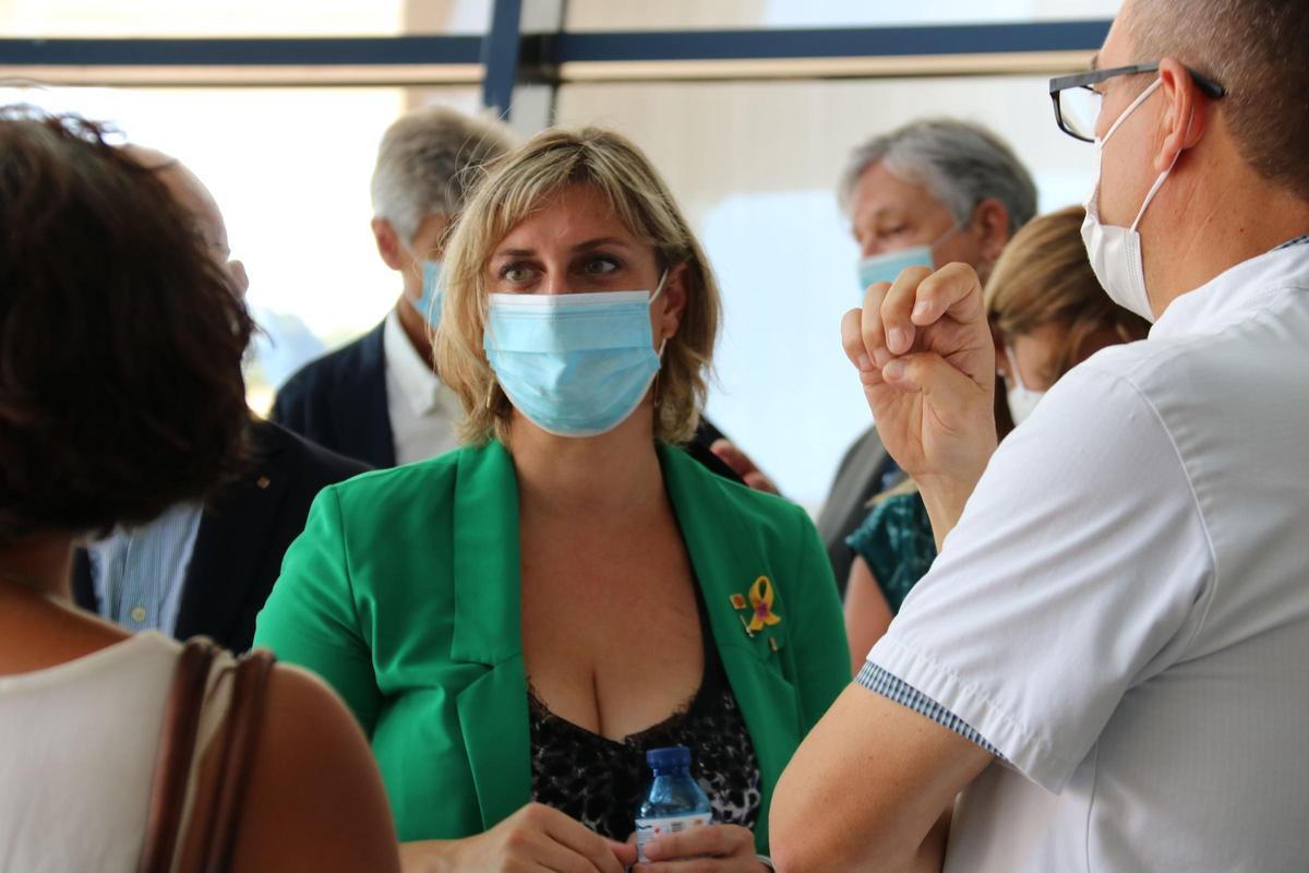 La exconsellera de Salut, Alba Vergés.