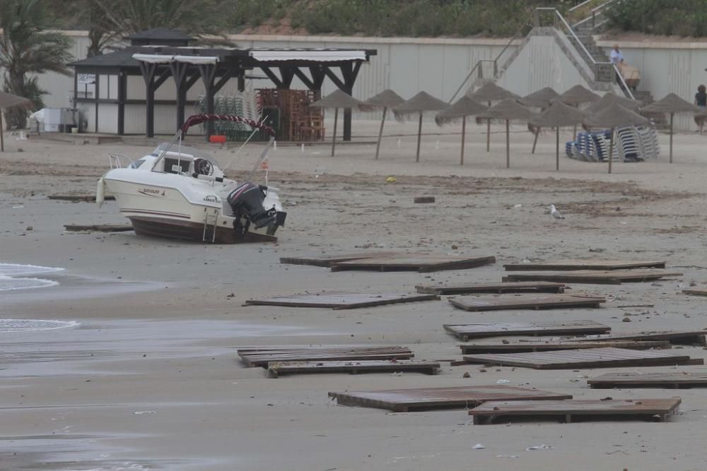 Temporal en Cabo de Palos y La Manga