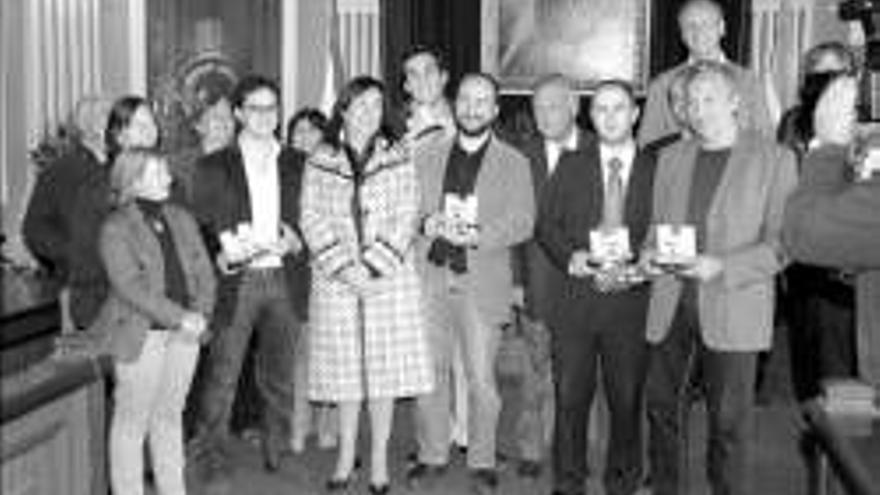 Entrega de premios a los ganadores de los Ciudad de Badajoz