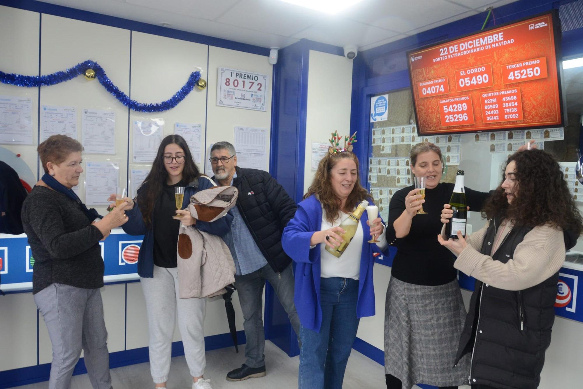 La Lotería de Navidad deja una lluvia millonaria en Bueu