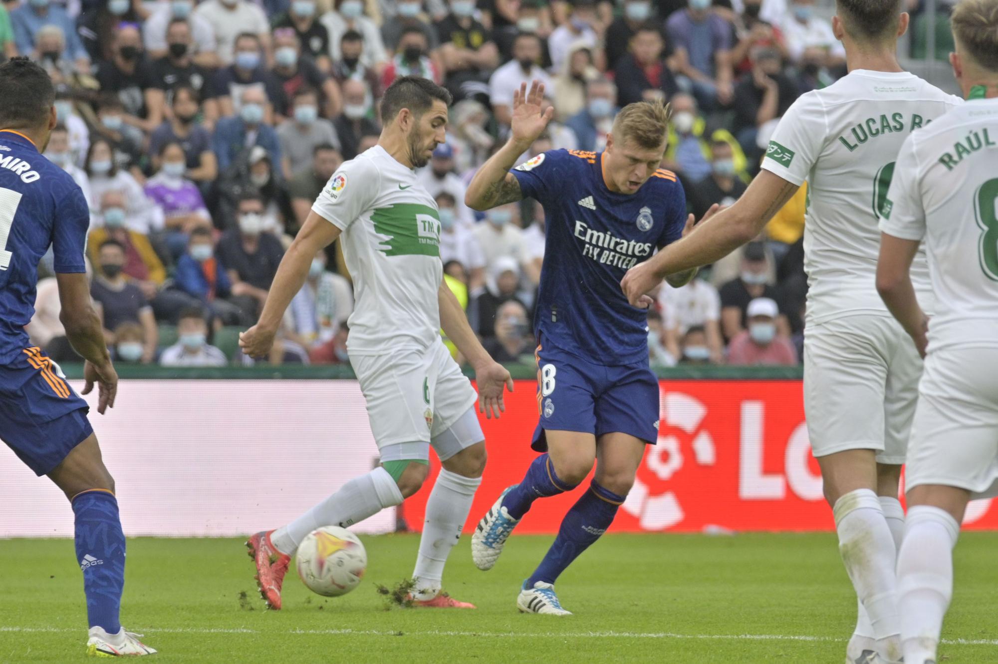 Las mejores imágenes del Elche - Real Madrid