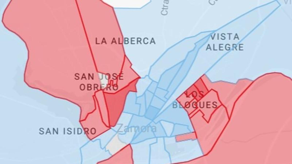 El resultado en Zamora Ciudad