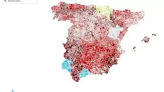 Mapa | Los resultados de las elecciones generales 2023