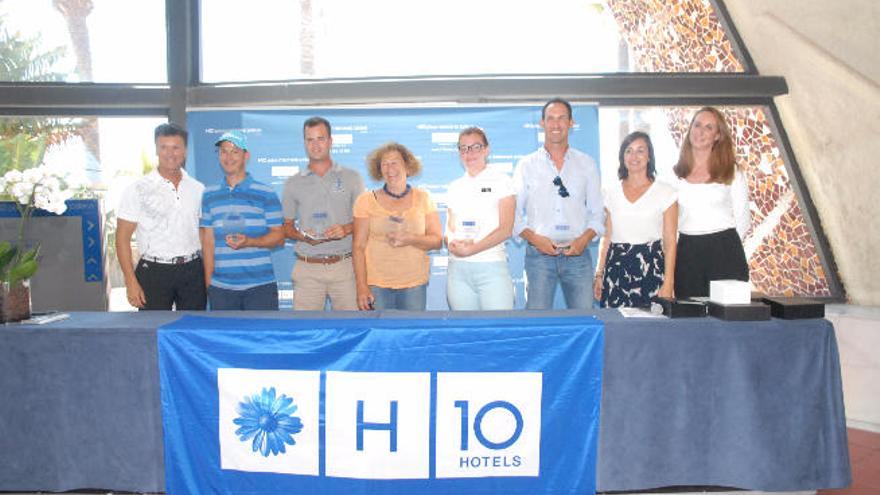 Entrega de premios del campeonato H10 Meloneras Palace.