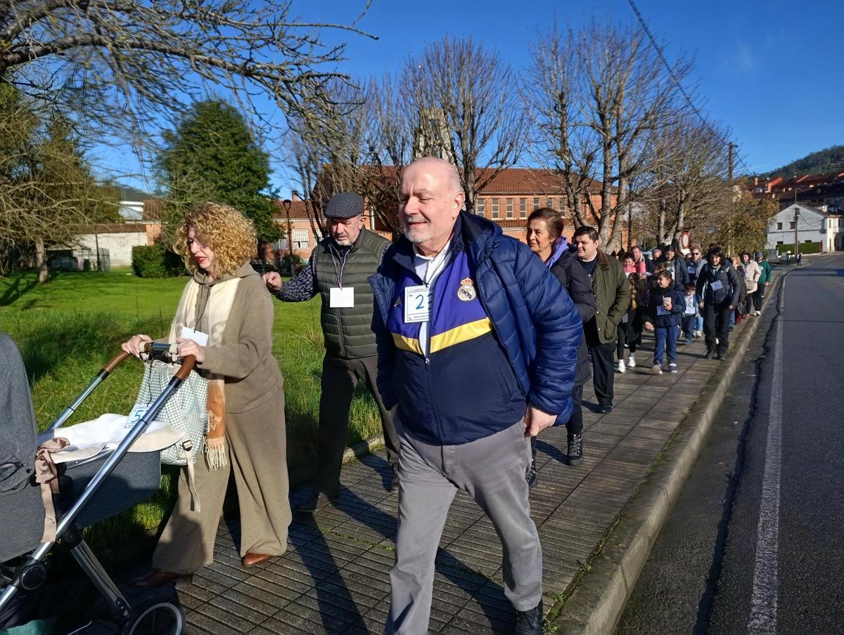 Posada de Llanera marcha a favor de Cáritas