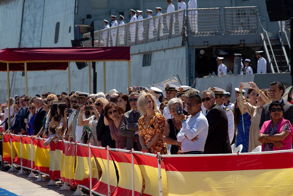 Así ha sido la visita de la reina Letizia a Cartagena