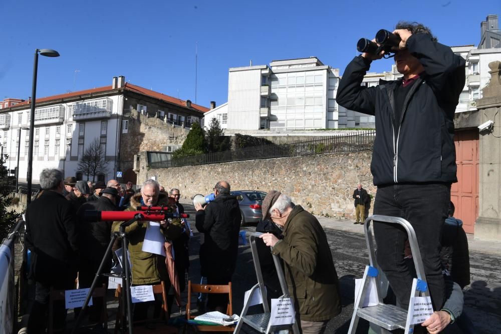 Manifestación por las obras en La Solana