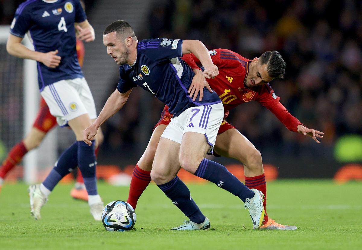 Clasificación para la Eurocopa 2024: Escocia - España, en imágenes