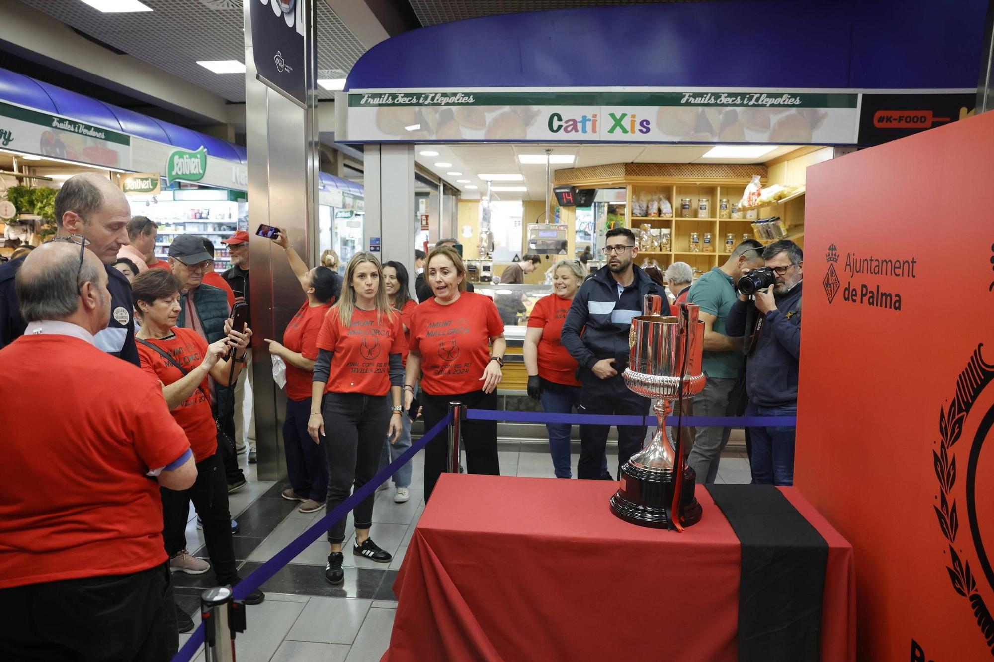 Fiebre mallorquinista con la Copa de 2003 en el Mercat de l’Olivar