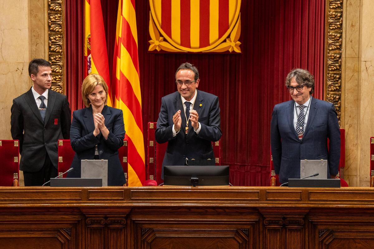 Pleno de constitución del Parlament de Catalunya tras elecciones del 12M