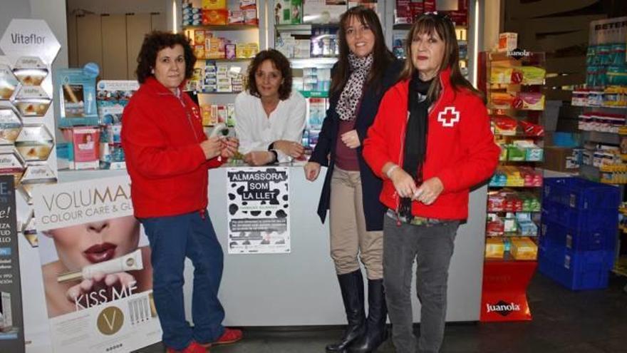 «Som la llet» suma nuevas adhesiones y se extiende a siete farmacias de Almassora
