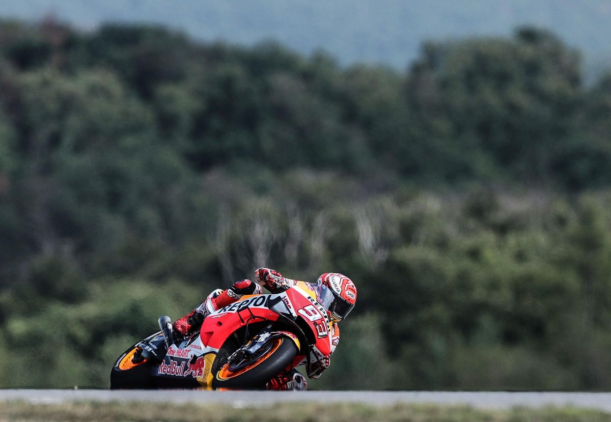 Marc Márquez, en Brno en 2019.
