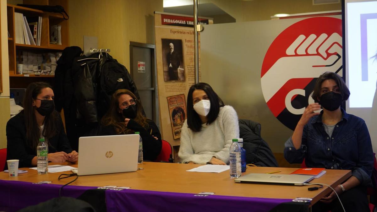 Mesa redonda de la CGT.